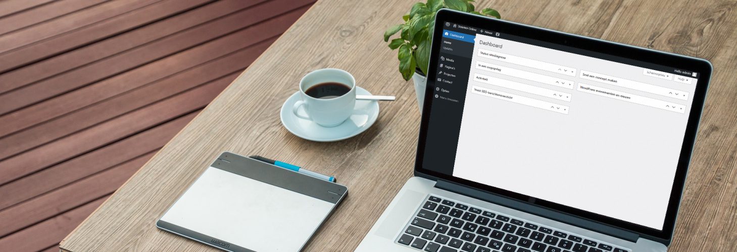 Eenvoudig je website beheren in WordPress